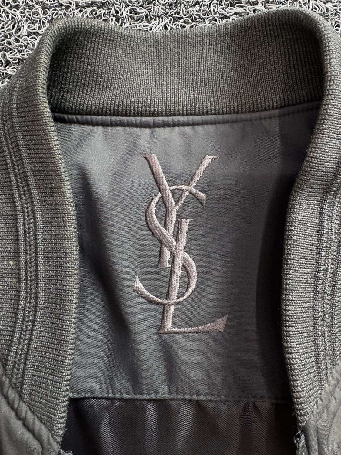 90s YSL 입생로랑 아카이브 블루종 자켓 4456 상품이미지4