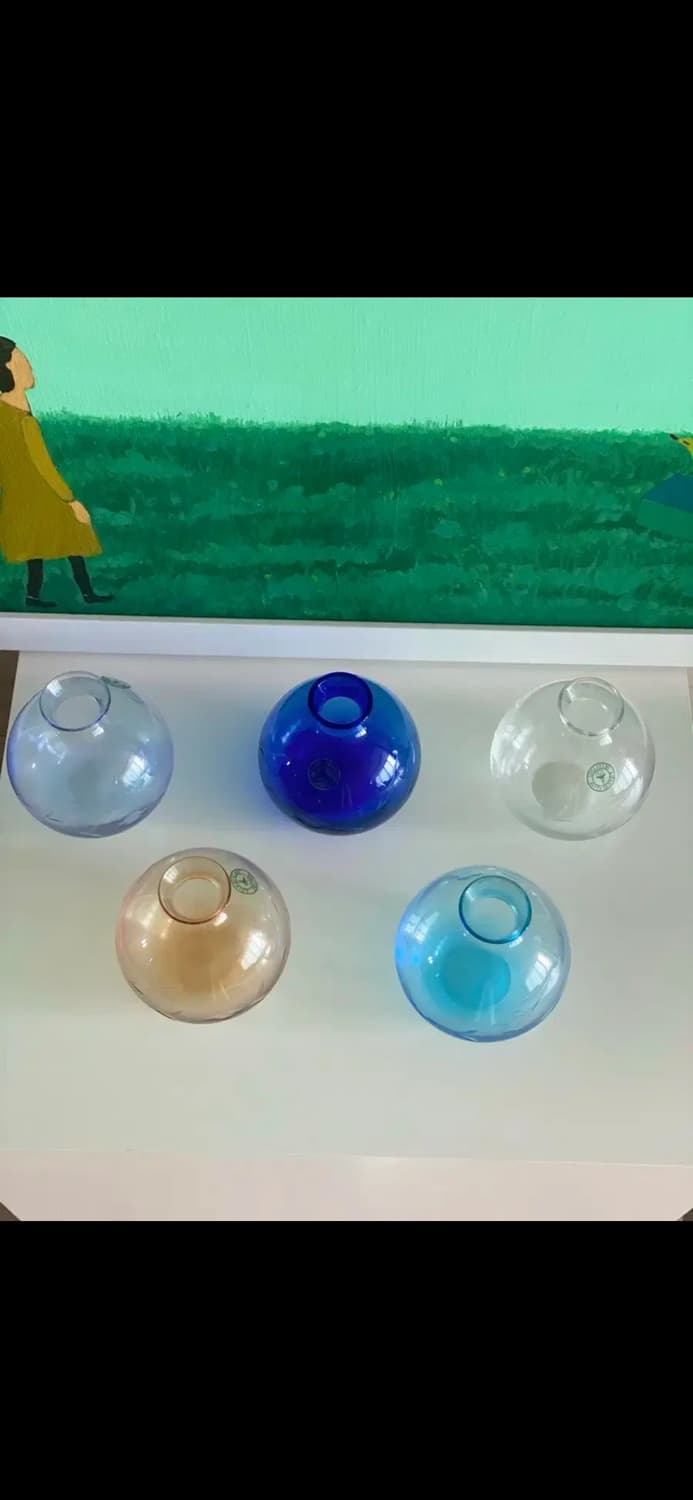 기타이치 유리화병 세트 꽃병 유리공예 오브제 소품 개 상품이미지2