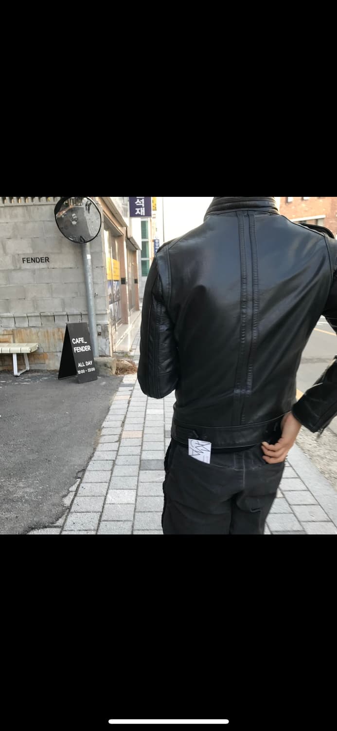 BLACK BARRETT 카우레더자켓 상품이미지4