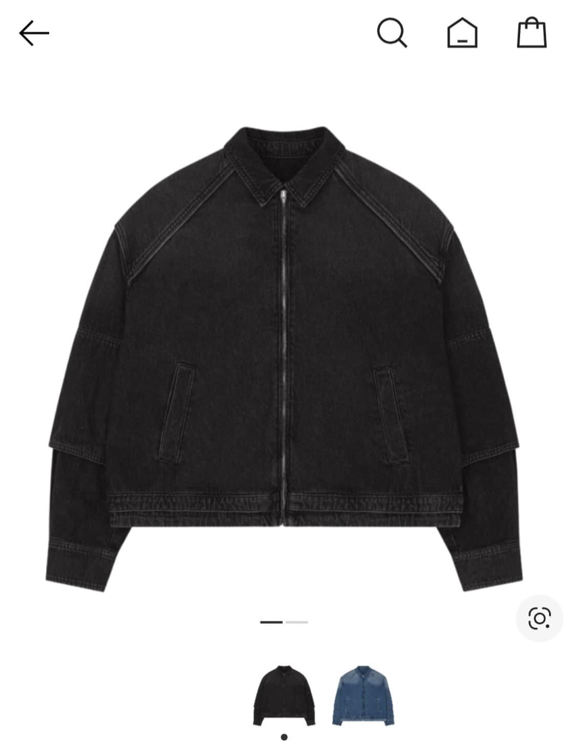 준지 23fw 프론트암 자켓 상품이미지2