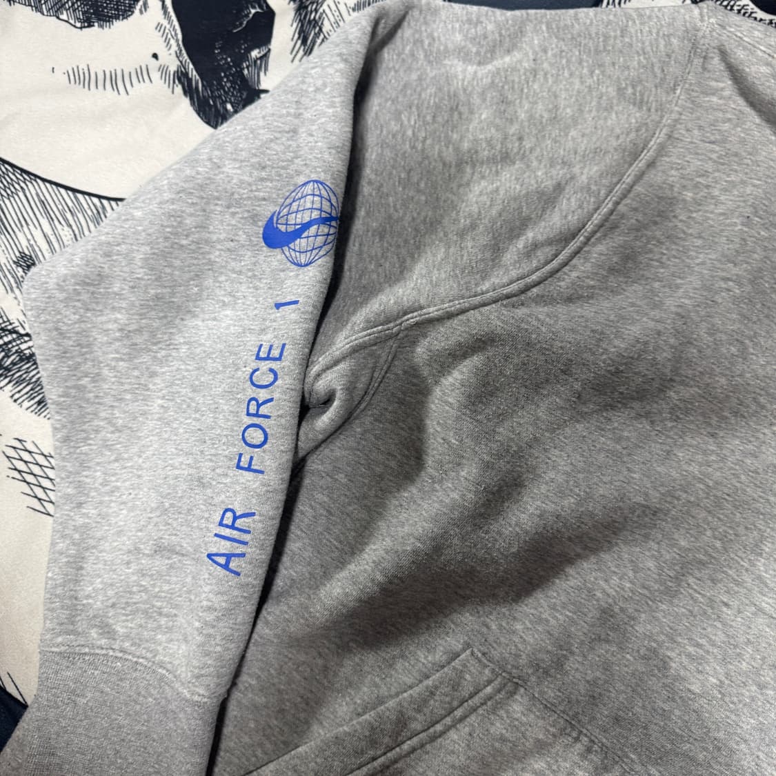 나이키 에어포스원 후드티 XXL 사이즈  상품이미지3