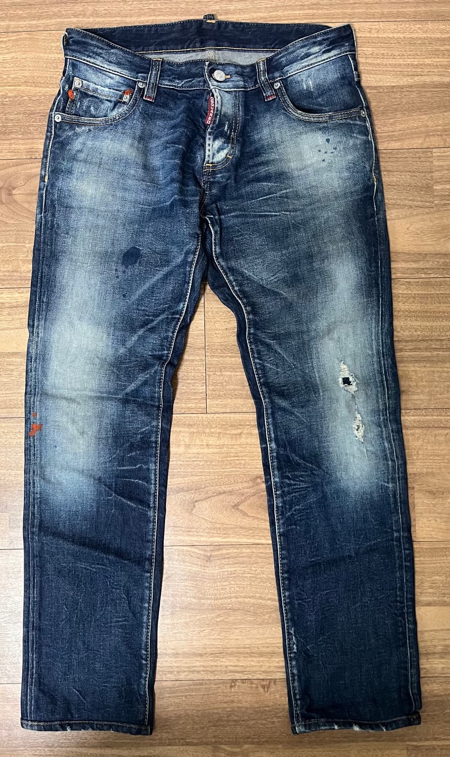 디스퀘어드2 워싱 데님 팬츠 46 상품이미지1