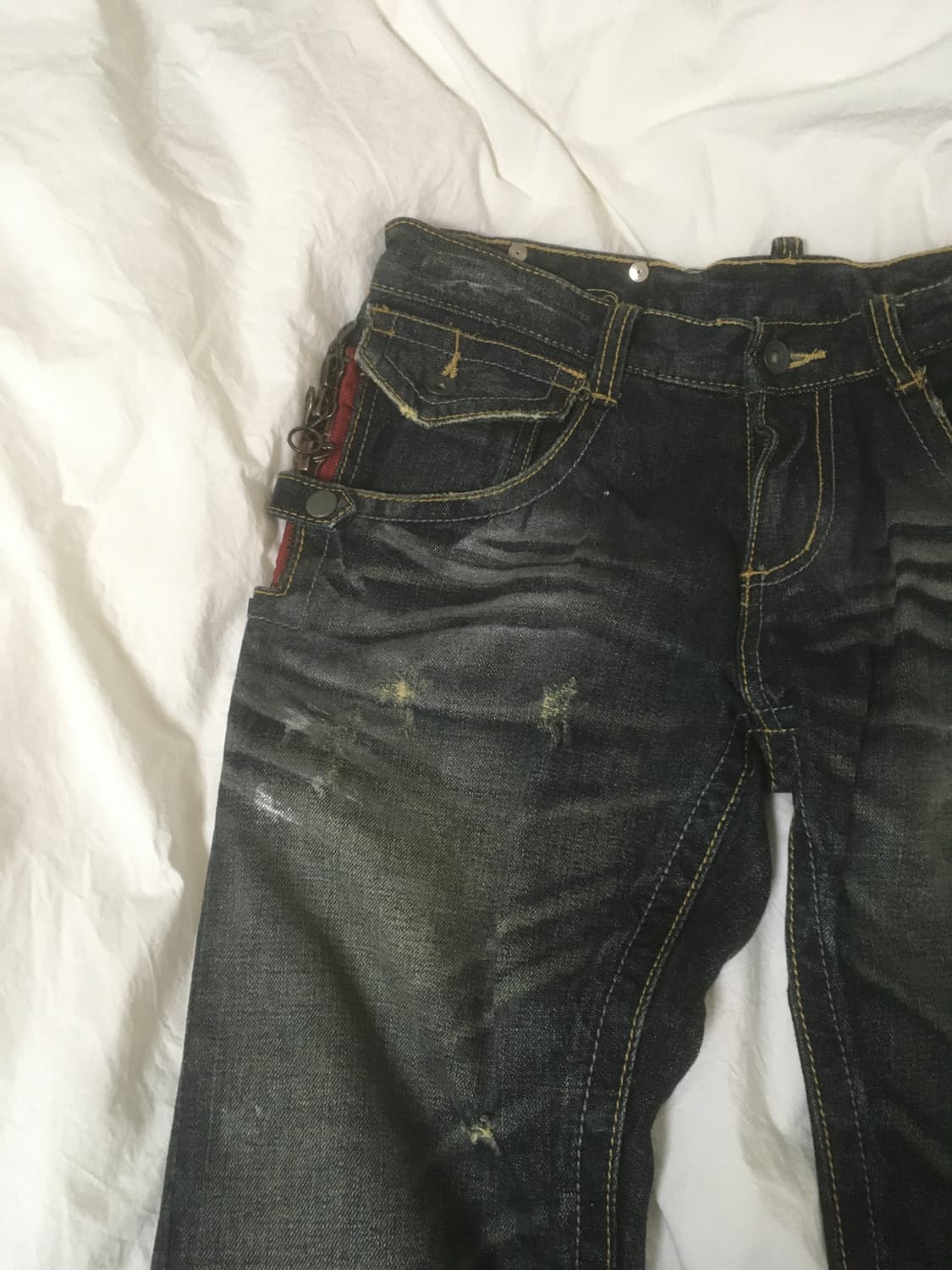 semantic design denim pants 상품이미지3