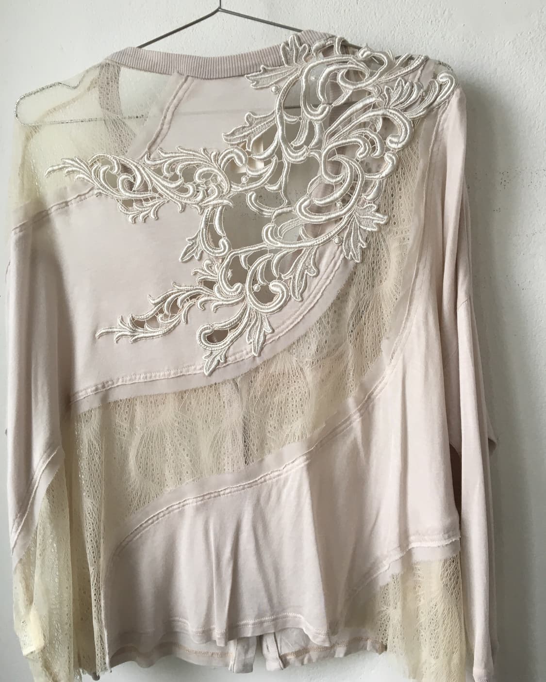 Patch work point caardigan 상품이미지5