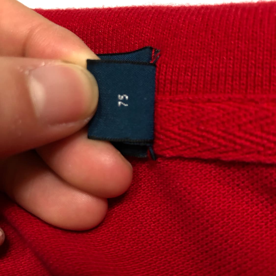 폴로 랄프로렌 빅포니 레드 럭비 카라티 상품이미지5