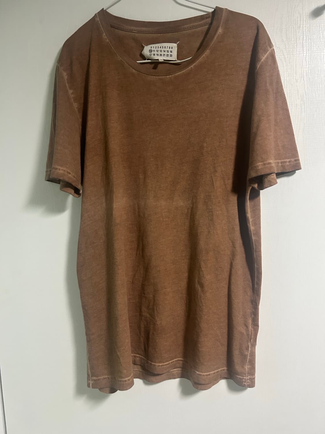 Maison margiela 16ss 가먼트다잉 티셔츠 상품이미지1