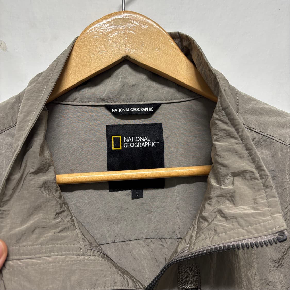 내셔널지오그래픽 나일론 와펜 바람막이 상품이미지4
