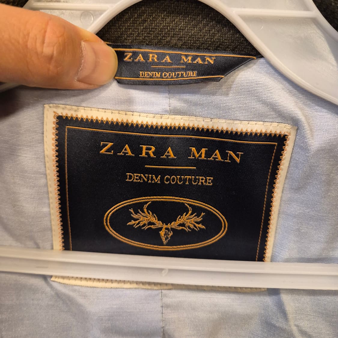 M(95) 자라 카키 블레이져  상품이미지3