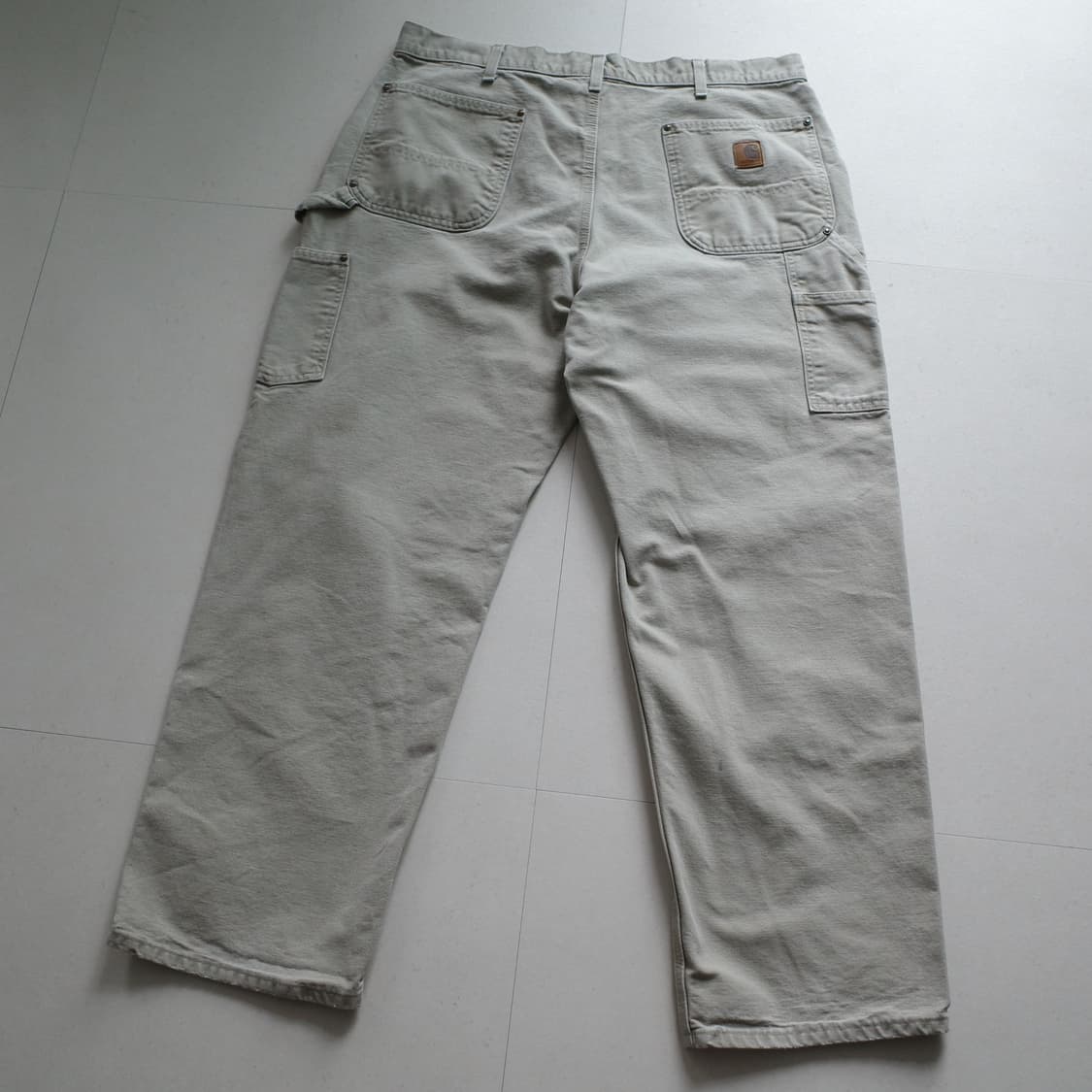 00s [38x30] 칼하트 B136 더블니 워크 팬츠 (탄 컬러) 상품이미지5