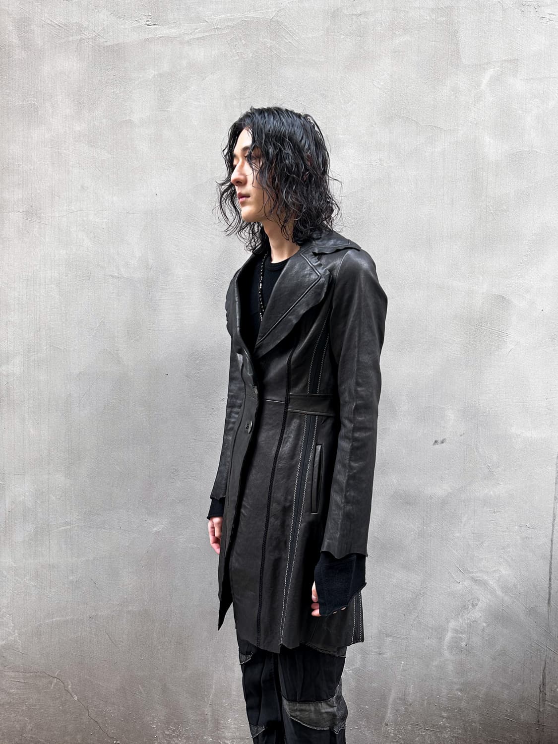 sheep leather cutting coat  상품이미지3