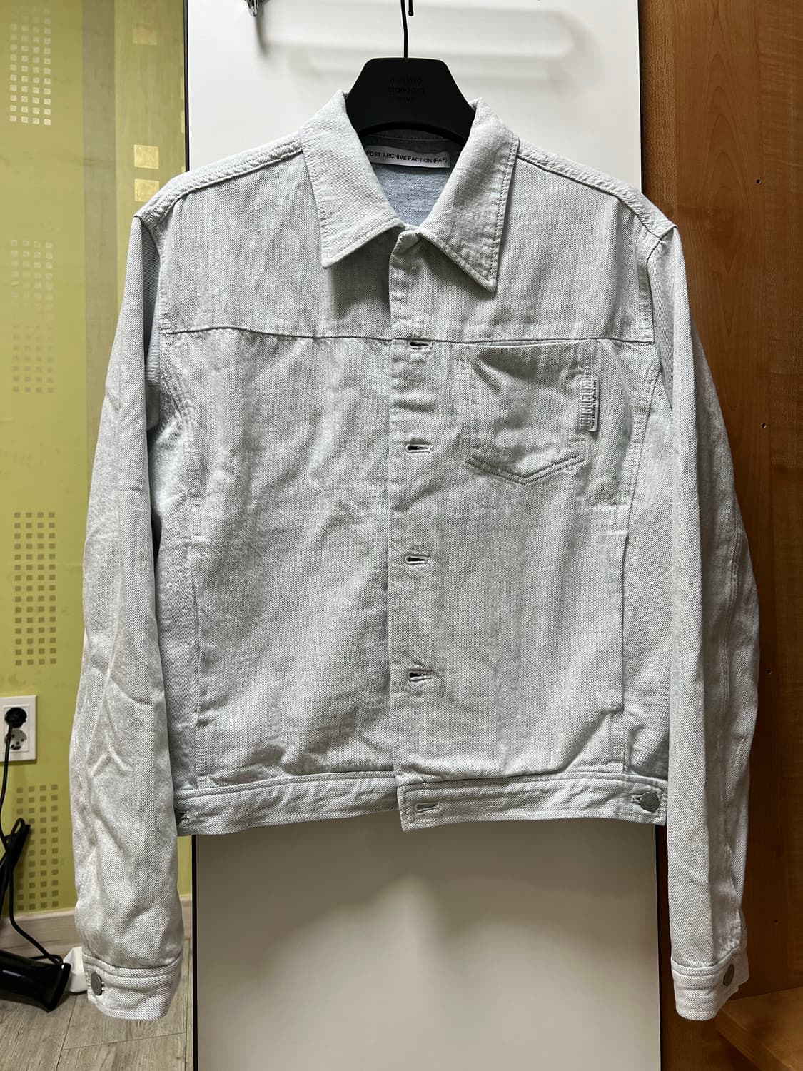 포스트아카이브팩션 8.0 데님 자켓 라이트 그레이 상품이미지2