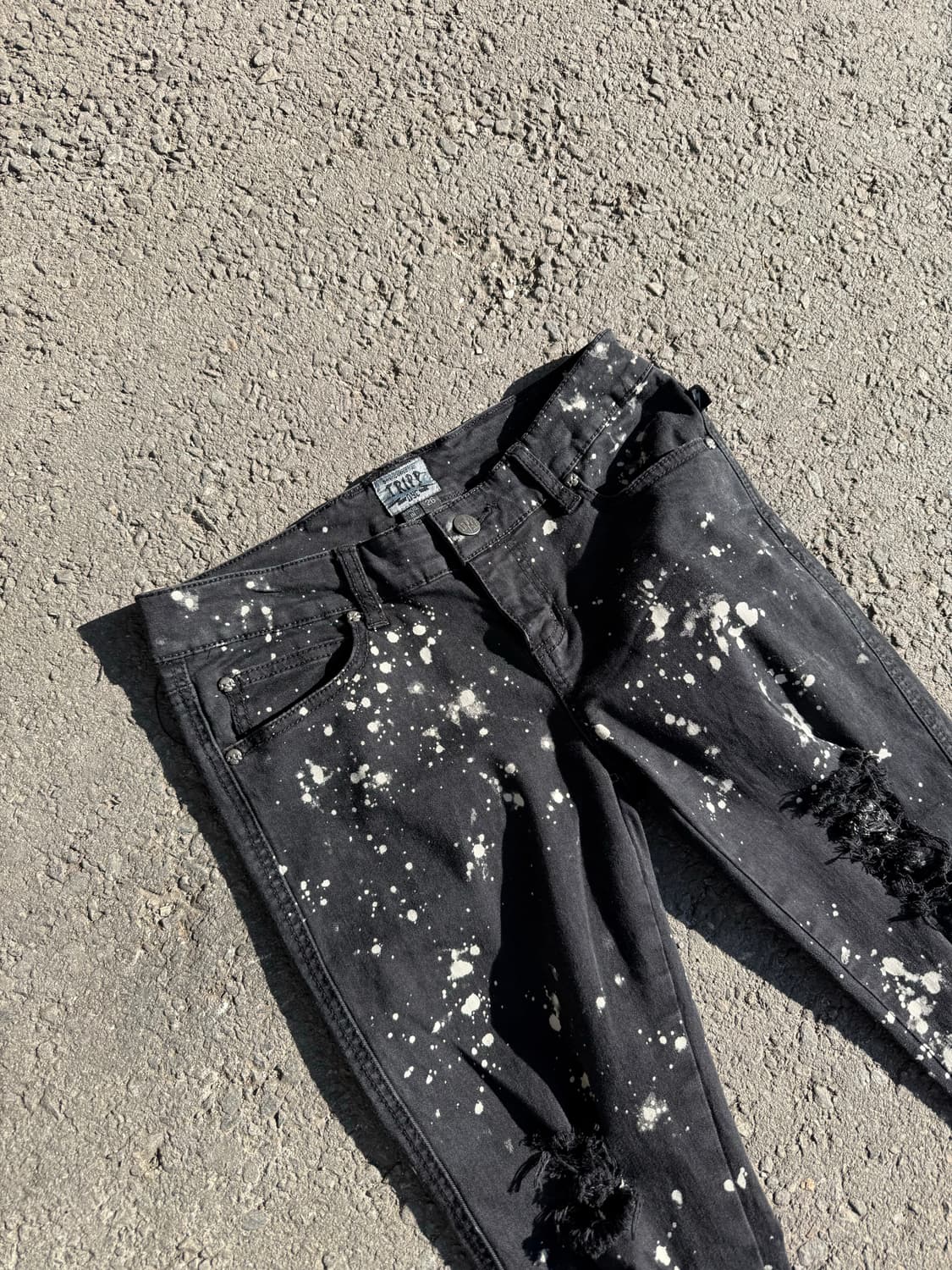 B151 페인팅 팬츠 상품이미지3