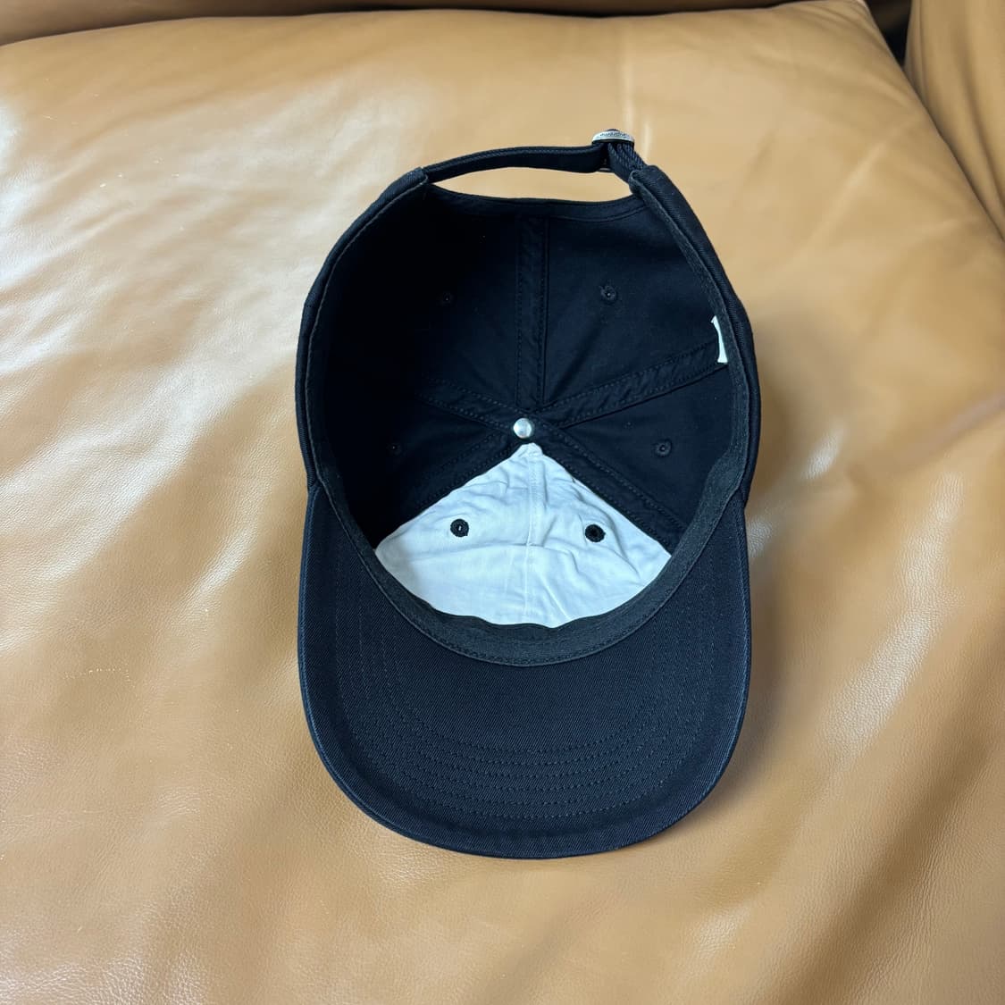 슈프림 6패널 볼캡 모자 웜업 워시드 블랙 상품이미지7