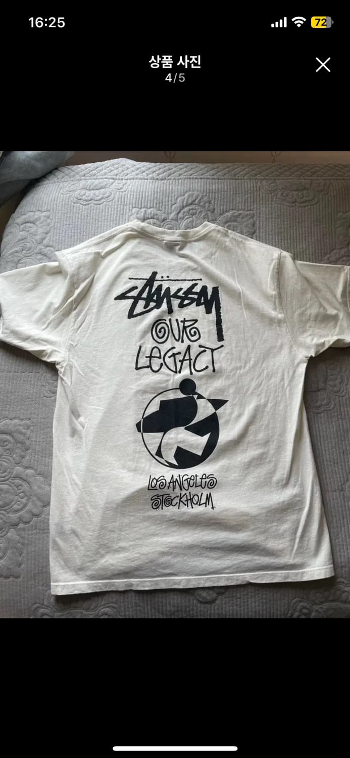 스투시 아워레가시 반팔 상품이미지3