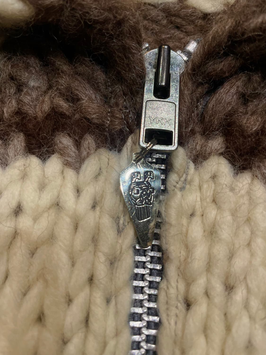 Canadian virgin wool dear Cowichan cardi 상품이미지6