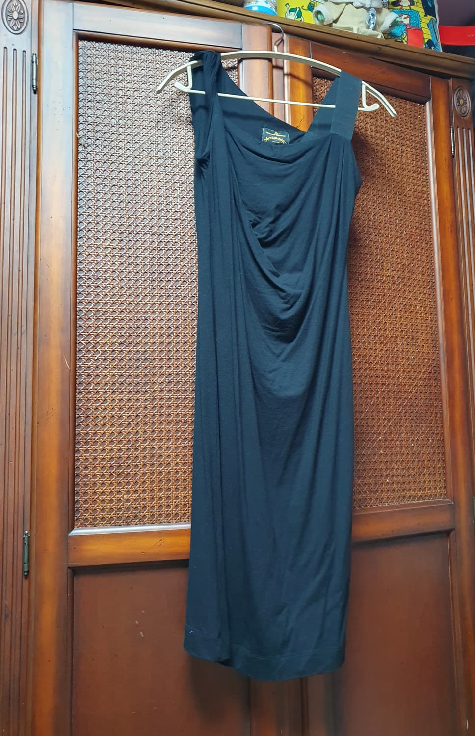 비비안웨스트우드 비스코스 드레이핑 슬리브리스 원피스 상품이미지2