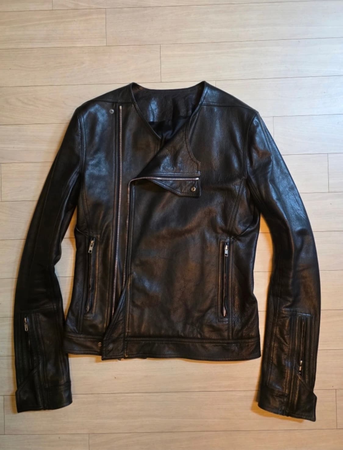 14SS 릭 오웬스 라이더 자켓 48 사이즈 상품이미지1