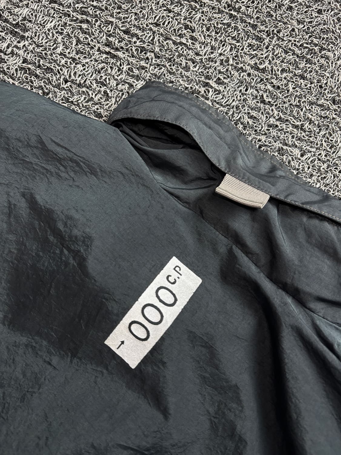 CP컴퍼니 아카이브 올블랙 나일론 바람막이 2444 상품이미지6