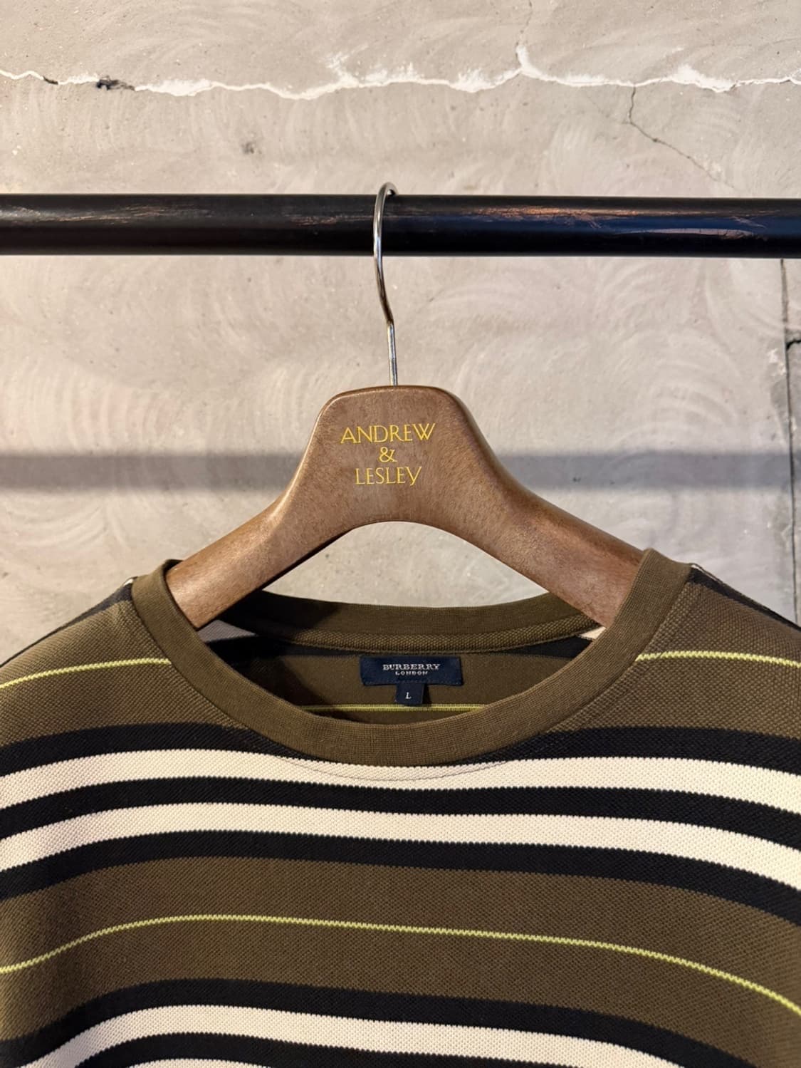 버버리 크루넥 티셔츠 남서 100 상품이미지5