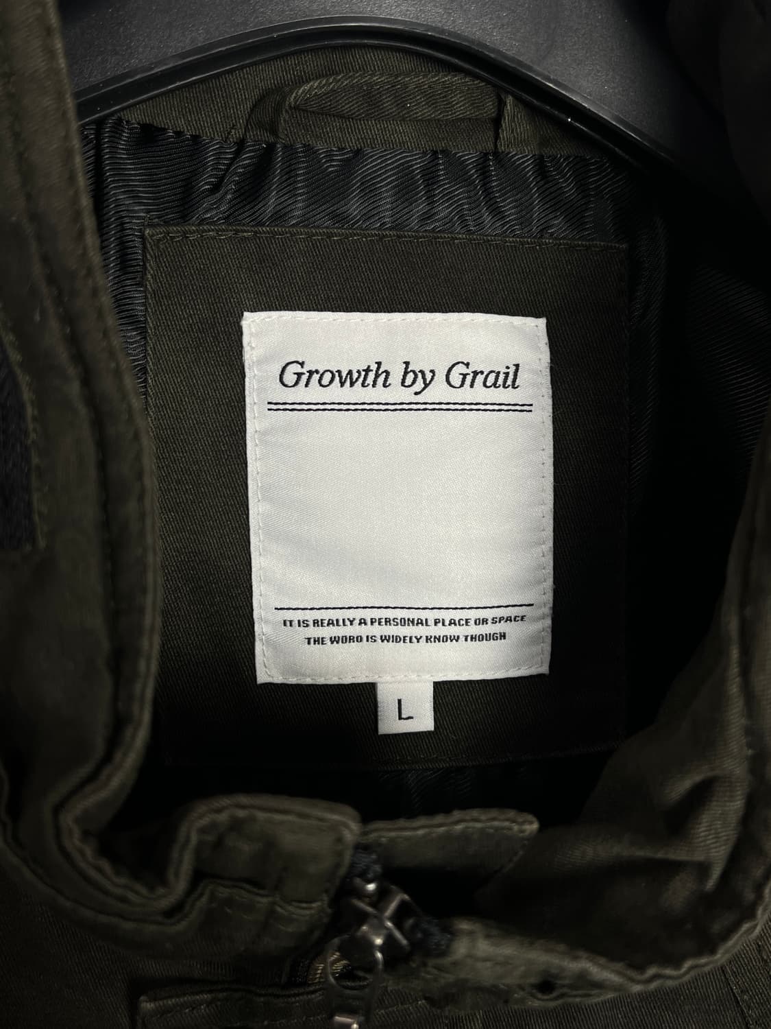 GROWTH by GRAIL 집업 자켓  상품이미지3