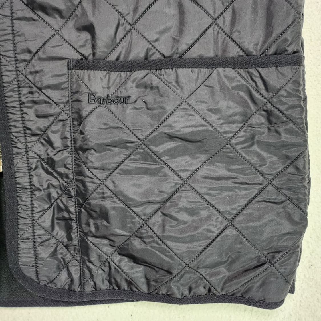 BARBOUR 퀼트 집라이너 조끼 Men L 상품이미지4