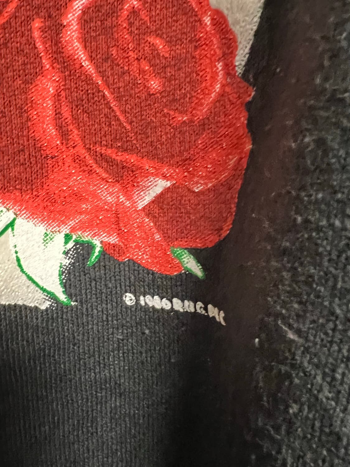 80s Fruit of the Loom 오페라 유령 스웻 판매합니다. 상품이미지3