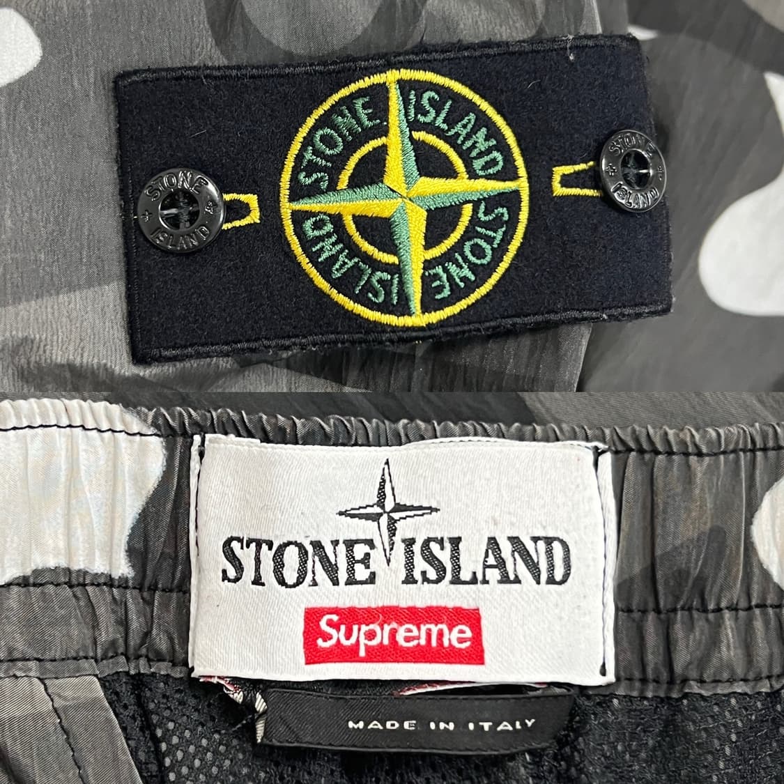 슈프림 스톤아일랜드 16SS 나일론 트랙팬츠 카모 상품이미지7