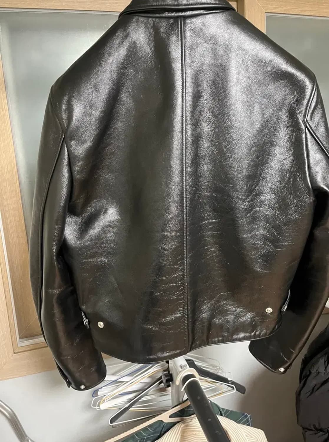 토니웩 바이커 레더 자켓 상품이미지3