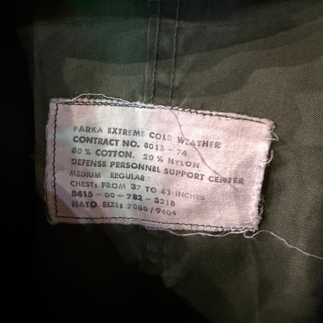 [M] OG107 M65 피쉬테일 개파카 후드 set 상품이미지10