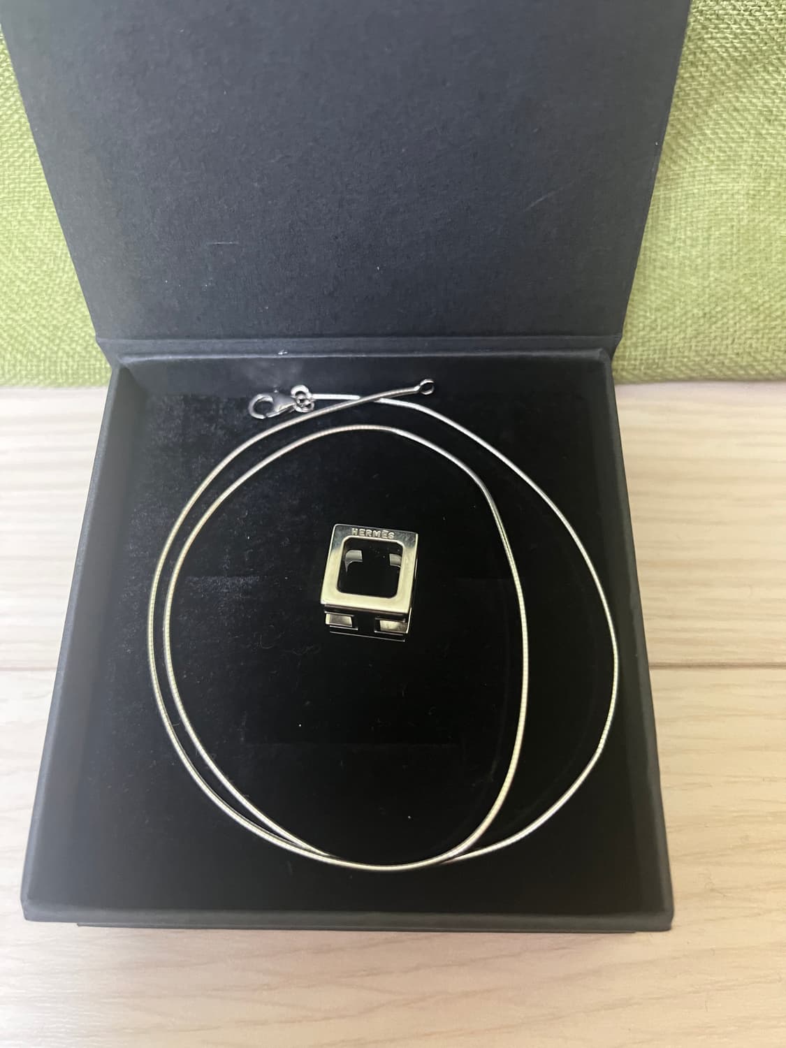 에르메스 블랙 은장 상품이미지3