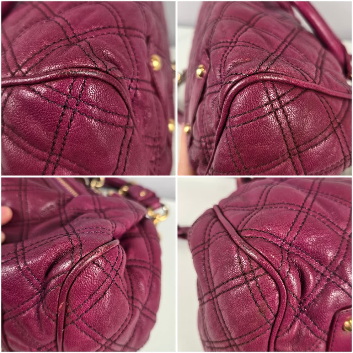 마크제이콥스 스탐백 미듐 퀼팅 체인 숄더백 가방 정품 마크 제이콥스 스탐 상품이미지7