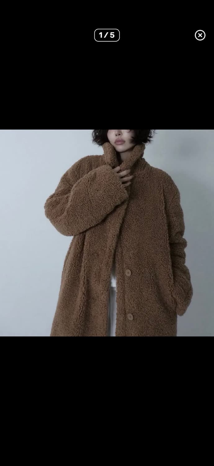 [시즌오프]페일제이드 테디코트 상품이미지2