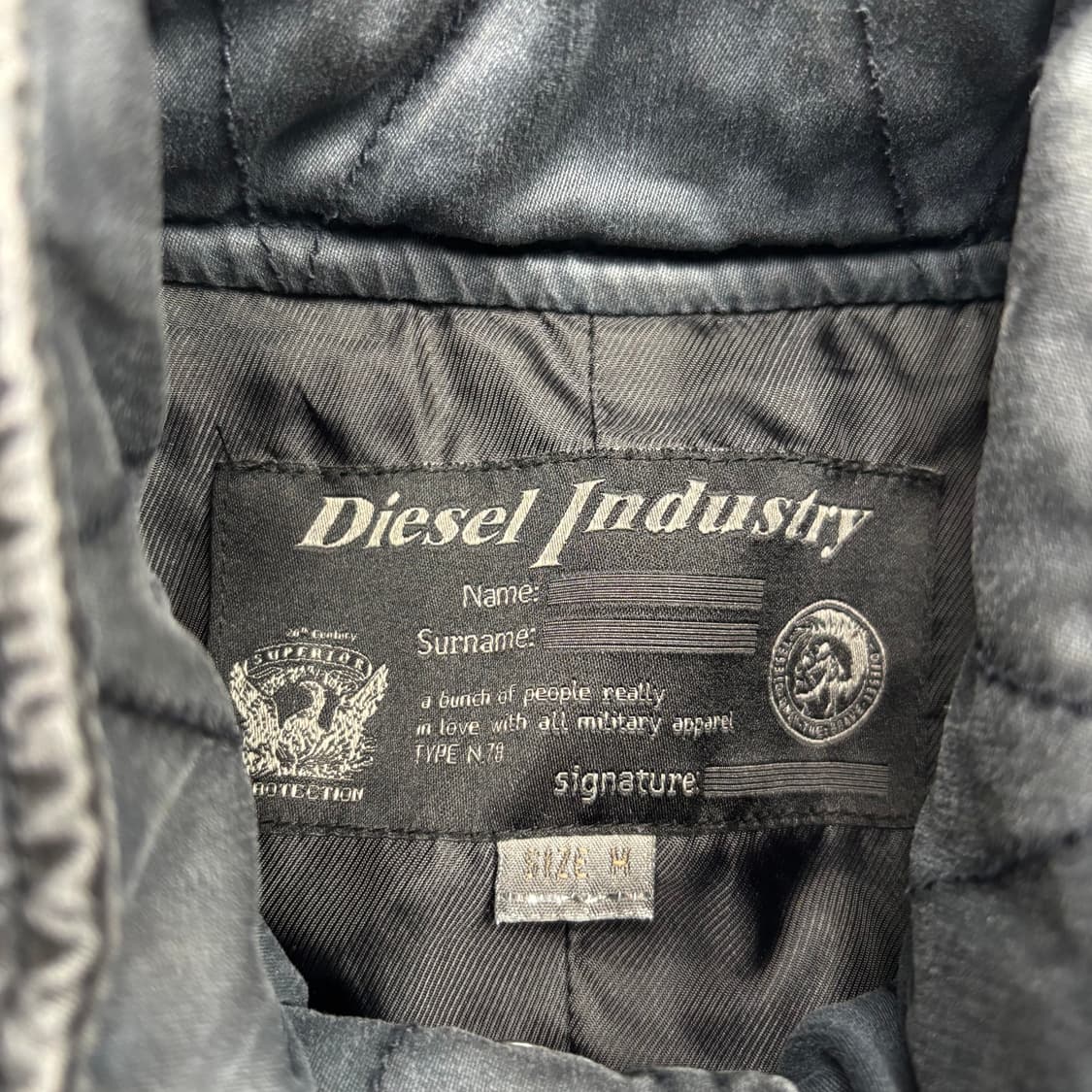 디젤 가먼트 워싱 멀티포켓 M-65 필드 자켓 M 상품이미지7