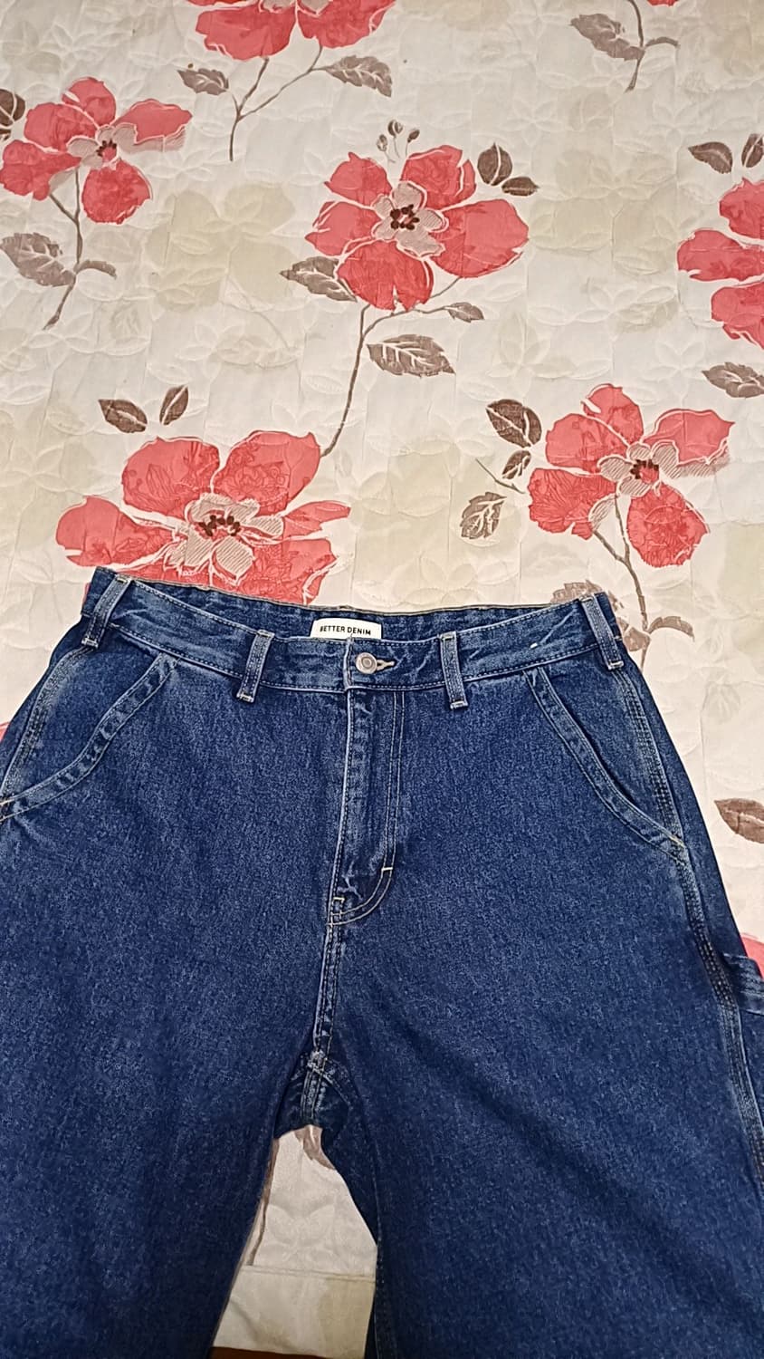 탑텐 와이드청바지 31인치 기장105 상품이미지2