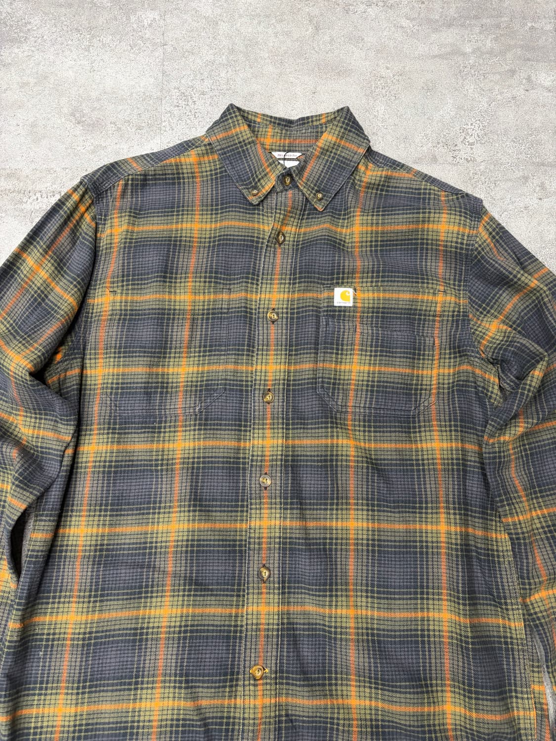 칼하트 플란넬 체크 셔츠 상품이미지4