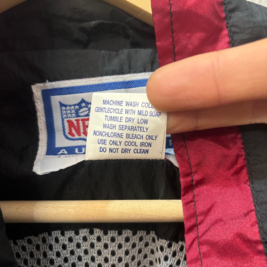 NFL X 스타터 90s 올드스쿨 49ers 샌프란시스코 바람막이 XL 상품이미지8