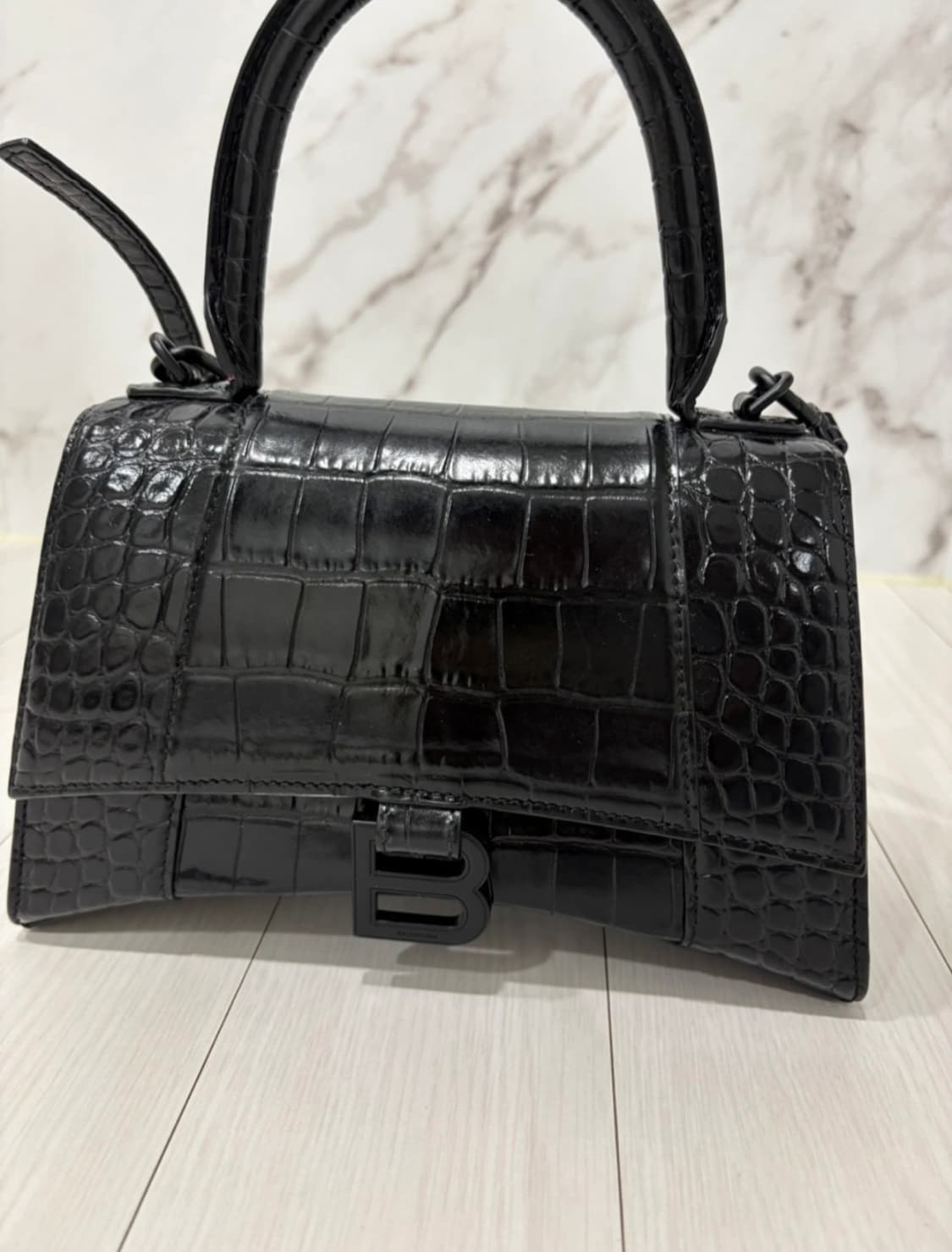 발렌시아가 아워글래스 블랙 xs 상품이미지5