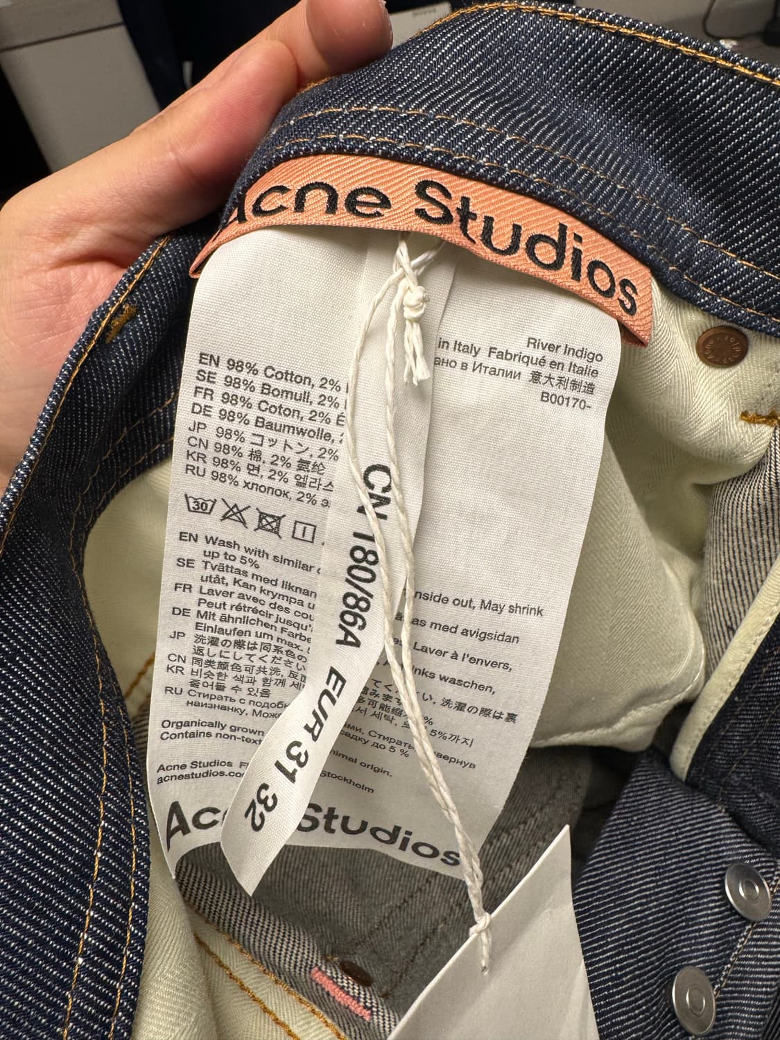 32) Acne River indigo 상품이미지4