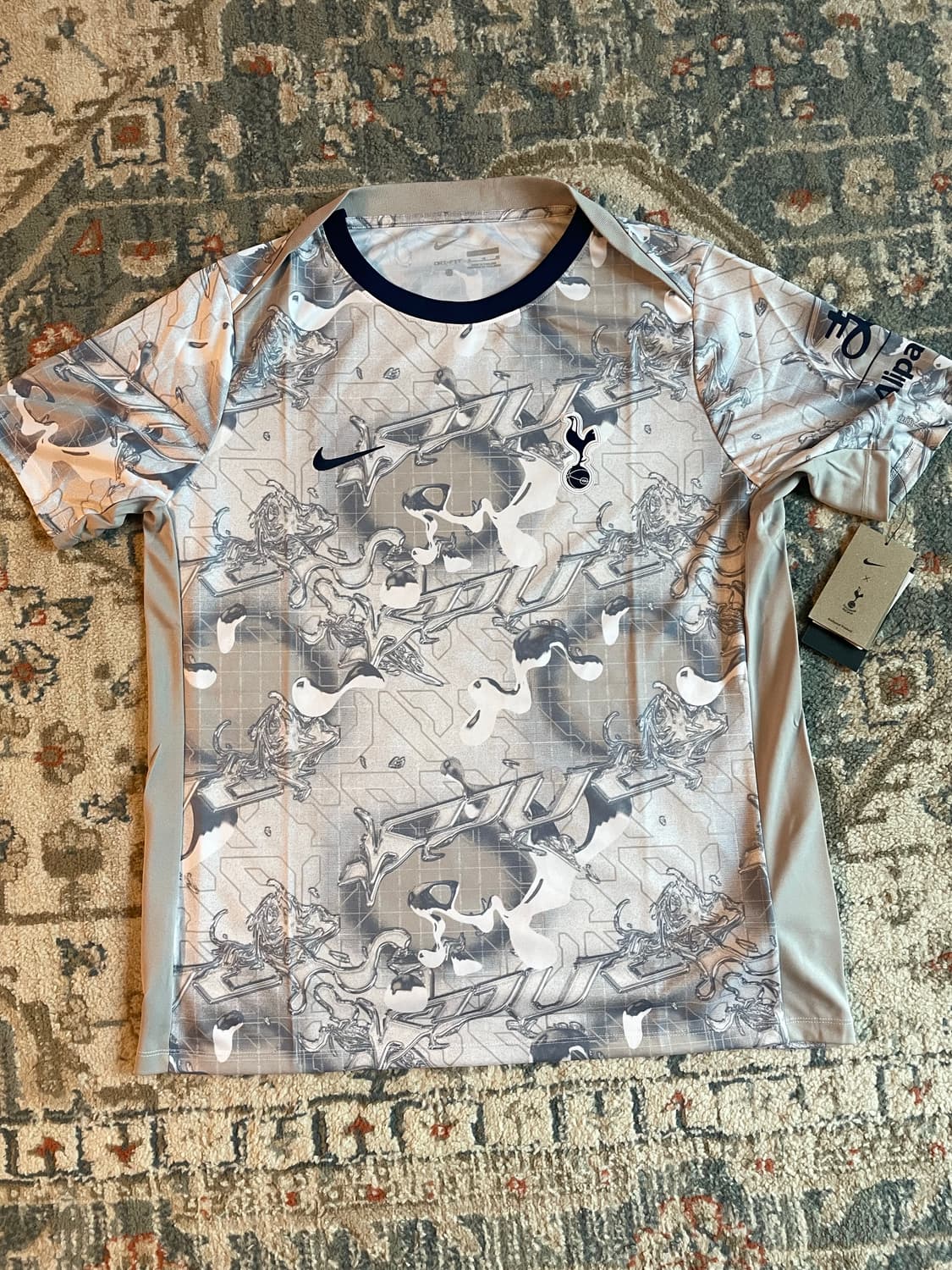 나이키 토트넘 홋스퍼 아카데미 프로 홈 드라이핏 저지 (새제품. XXL) 상품이미지1