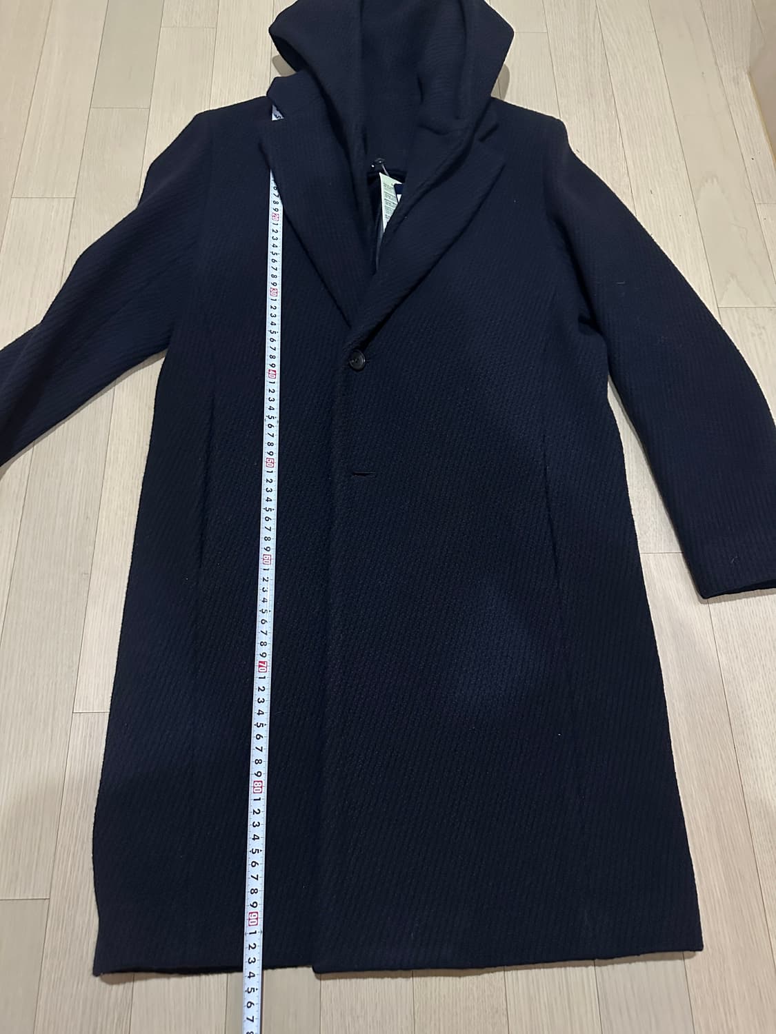 지오지아 후드코트 95 다크네이비 상품이미지3