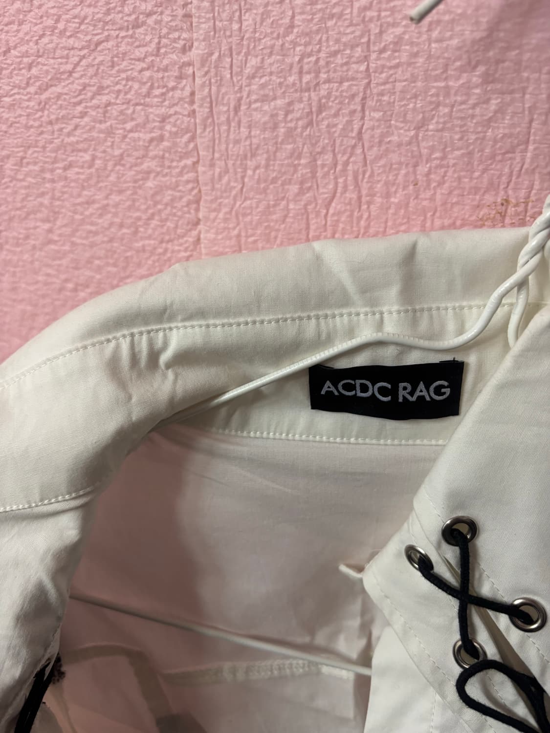 ACDC RAG 투 라펠 셔츠 블라우스 고스로리 서브컬쳐  상품이미지5