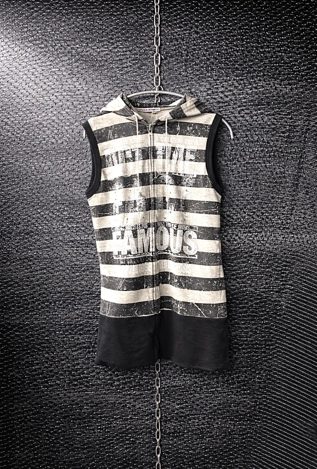 Lalatasty 스트라이프 슬리브리스 상품이미지1