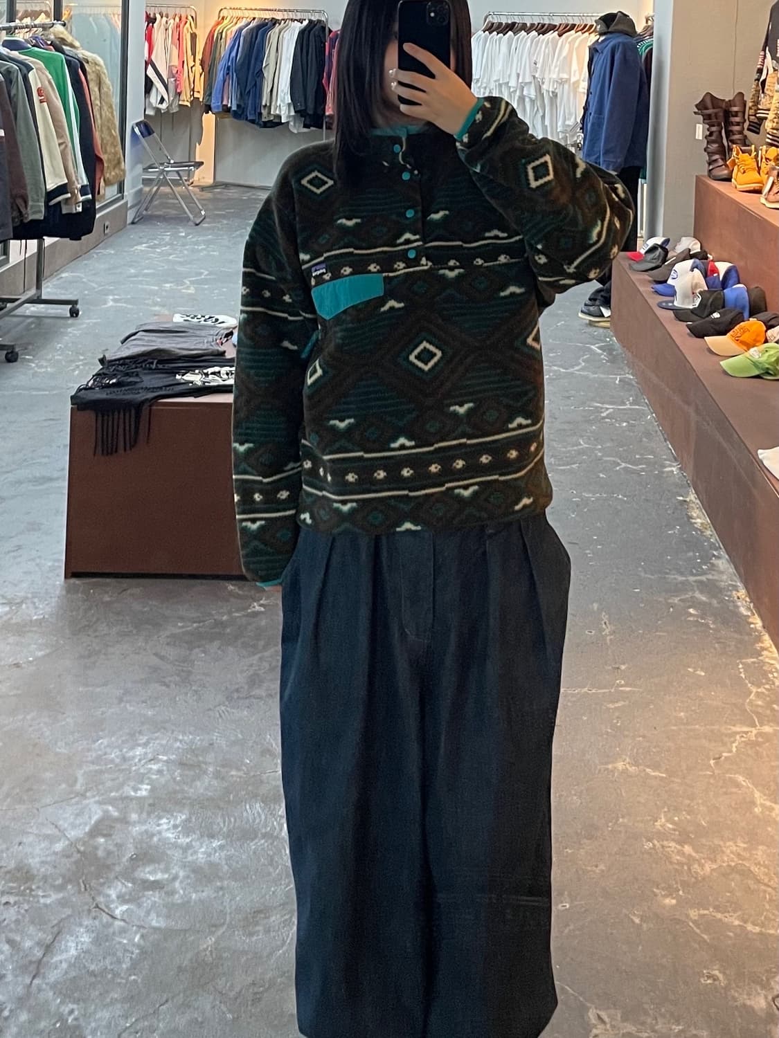 파타고니아 신칠라 반집업 플리스 H1086 상품이미지1