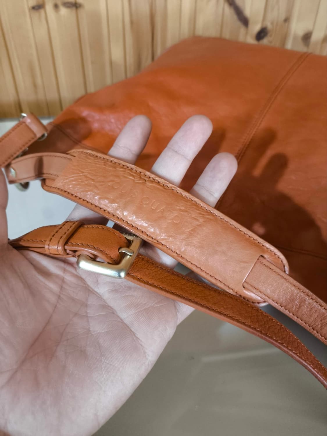 루이까또즈 토트백 숄더백 투톤레더 호보백 상품이미지6