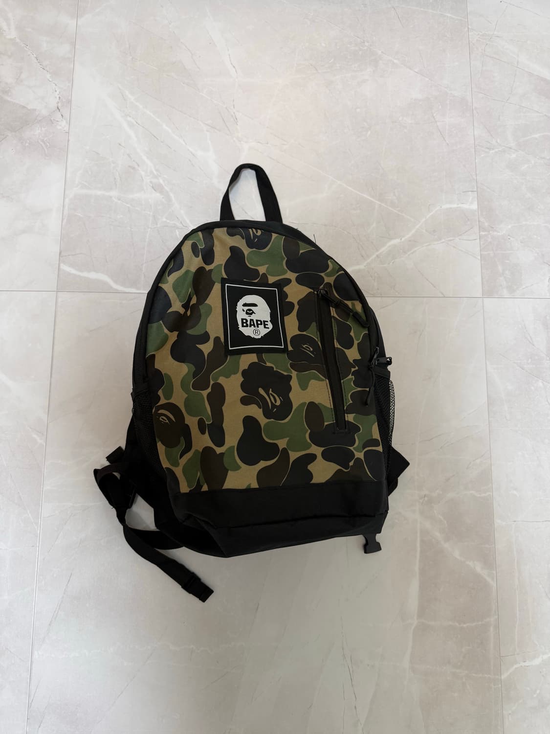 베이프 BAPE 카모 백팩 잡지 부록 상품이미지1