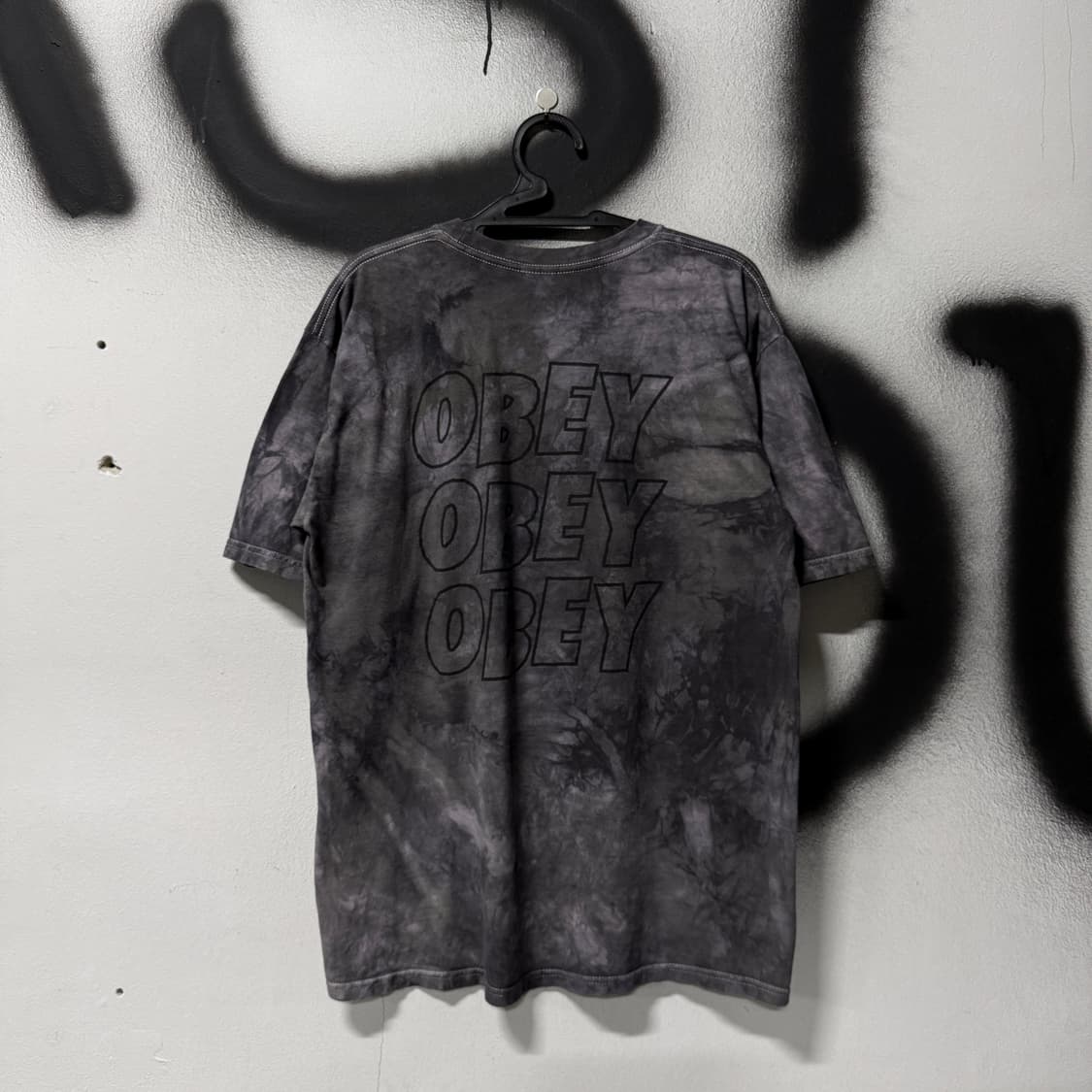 오베이 타이 다이 멀티 프린팅 반팔 티셔츠 상품이미지2