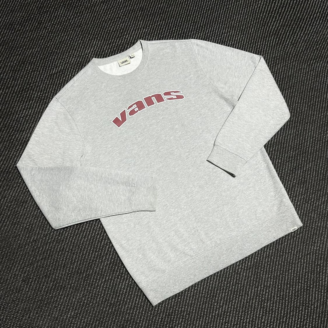 [L] Vans 반스 그레이 올드스쿨 맨투맨 상품이미지2