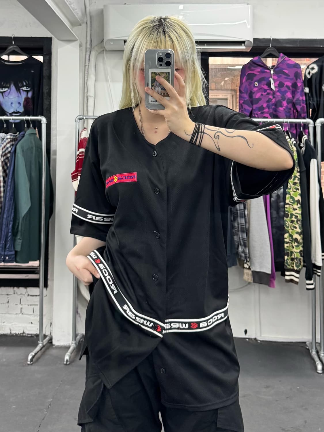 로카웨어 올드스쿨 베이스볼 져지 상품이미지1