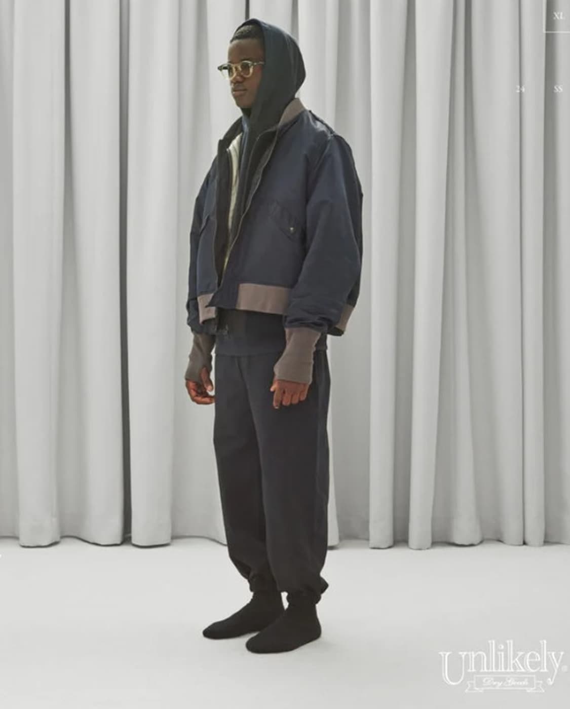 언라이클리 리버시블 l-2b 자켓 상품이미지2