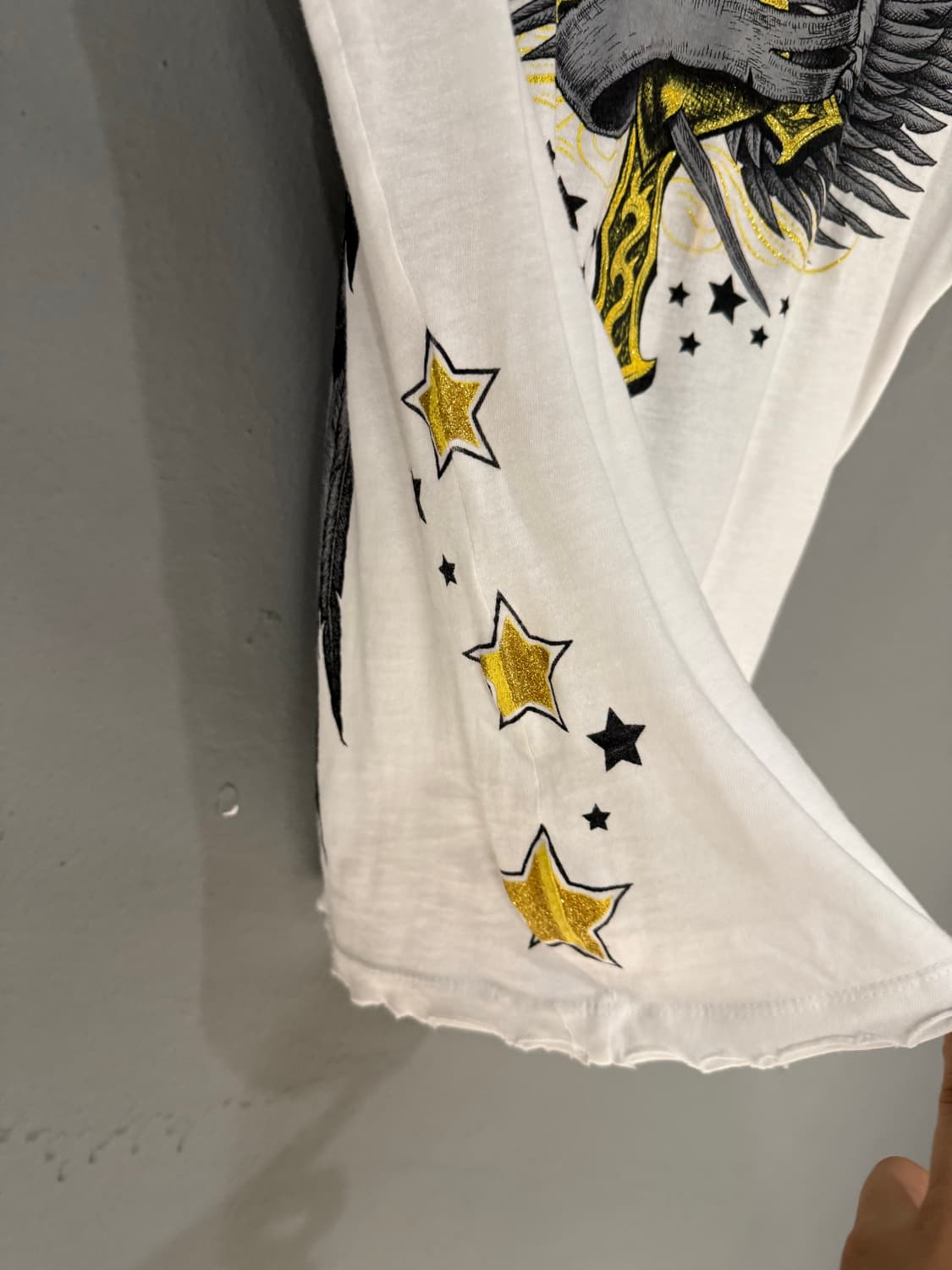 legend printing detail grunge top 상품이미지7